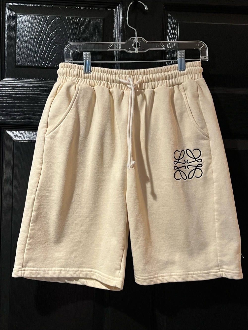 Loewe  Cream Casual Drawstring Sweatpant Shorts